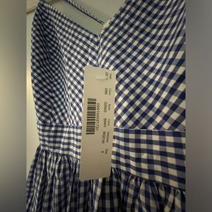 Beautiful gingham dress J Crew